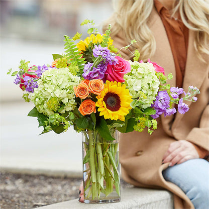 Vibrant Greetings Bouquet – ALISA'S UNIQUE DESIGNS, Spencer WV