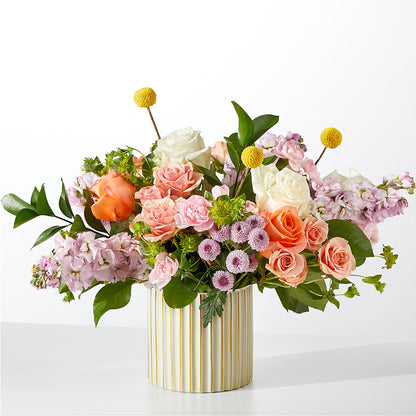 French Market Bouquet with Ivory Vase – ALISA'S UNIQUE DESIGNS, Spencer WV