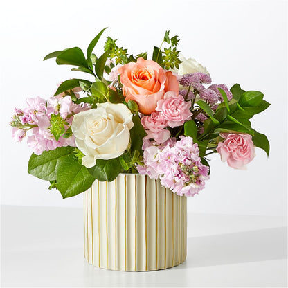 French Market Bouquet with Ivory Vase – ALISA'S UNIQUE DESIGNS, Spencer WV