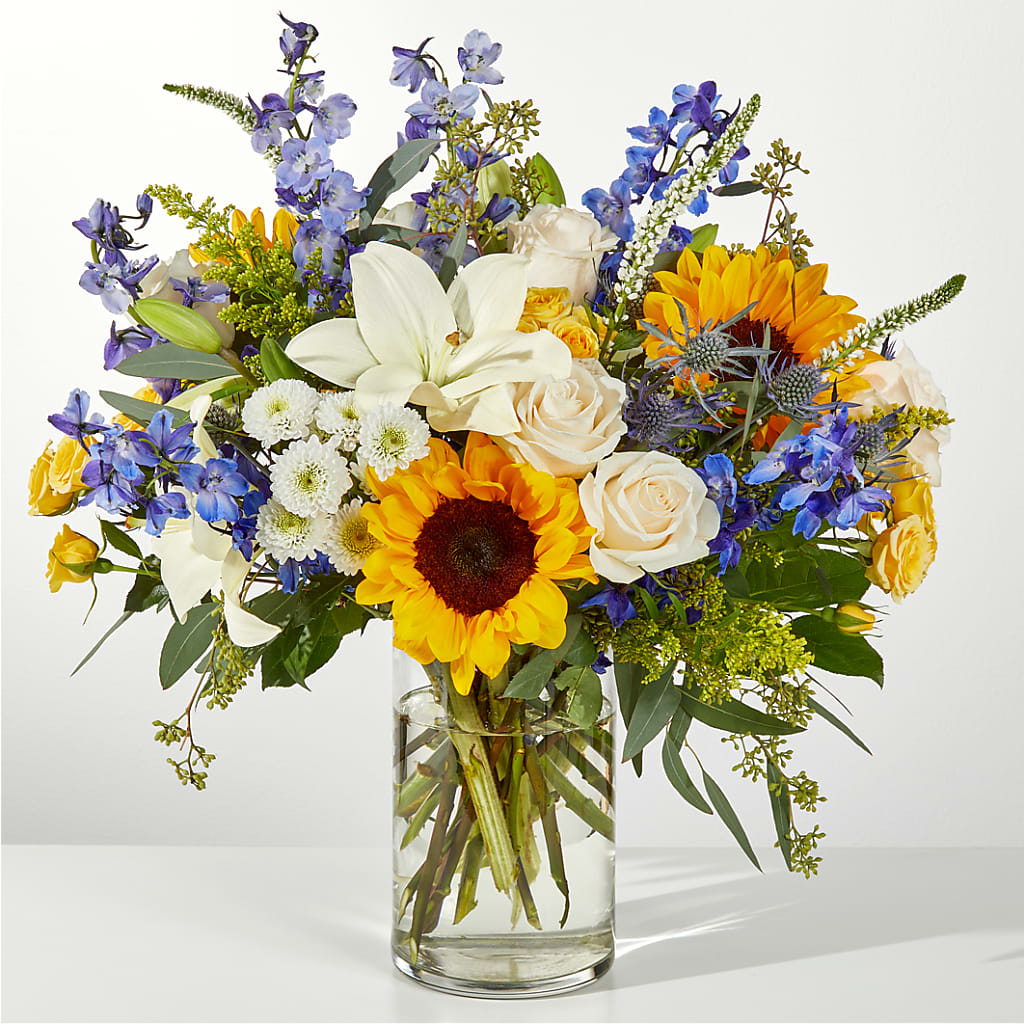 Wonderfully Sunny Bouquet – ALISA'S UNIQUE DESIGNS, Spencer WV