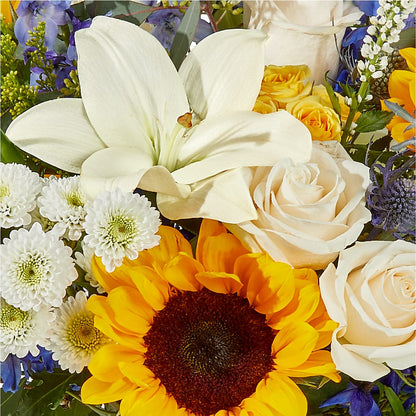 Wonderfully Sunny Bouquet – ALISA'S UNIQUE DESIGNS, Spencer WV