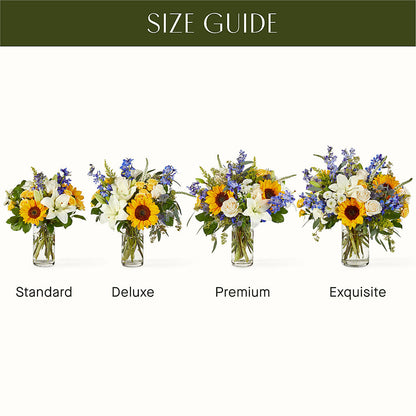 Wonderfully Sunny Bouquet – ALISA'S UNIQUE DESIGNS, Spencer WV