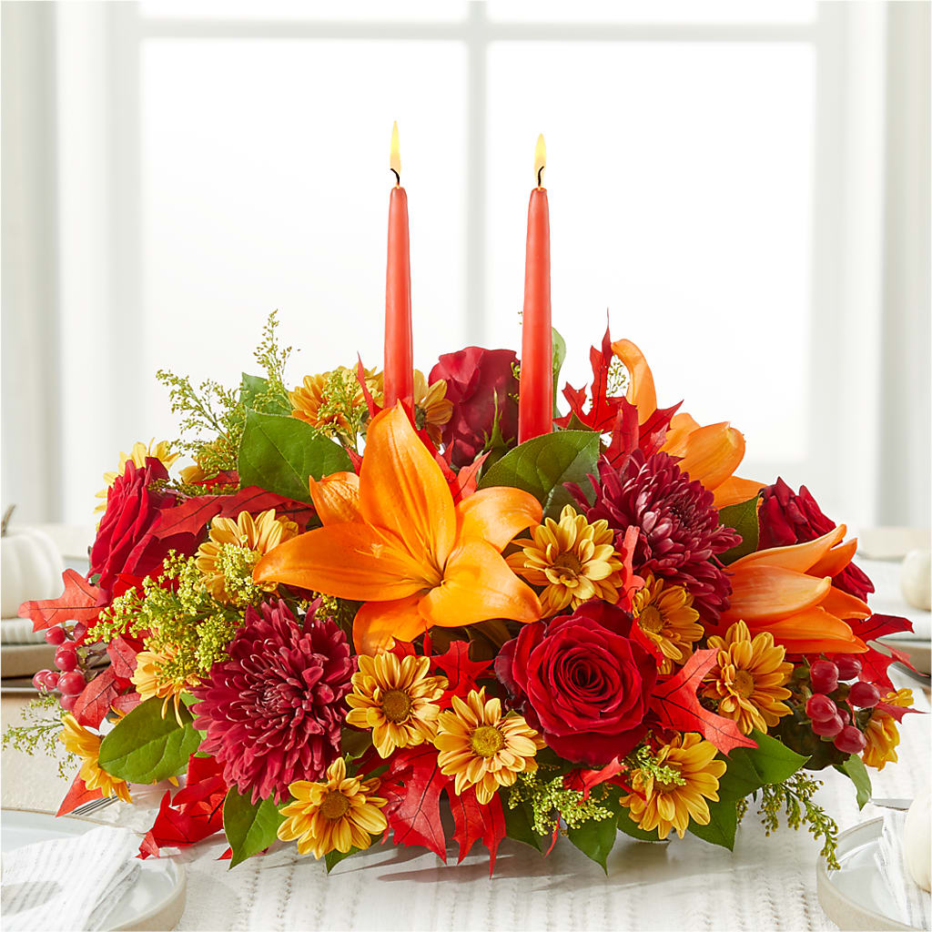 Autumn's Embrace Centerpiece – ALISA'S UNIQUE DESIGNS, Spencer WV