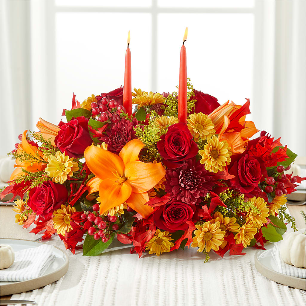 Autumn's Embrace Centerpiece – ALISA'S UNIQUE DESIGNS, Spencer WV
