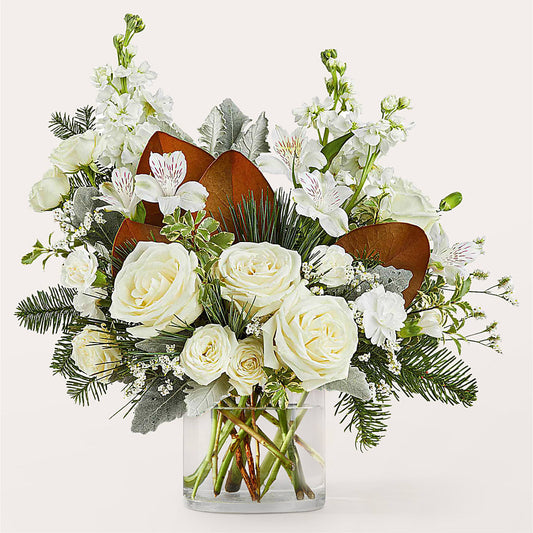 Fresh Snowfall Bouquet – ALISA'S UNIQUE DESIGNS, Spencer WV