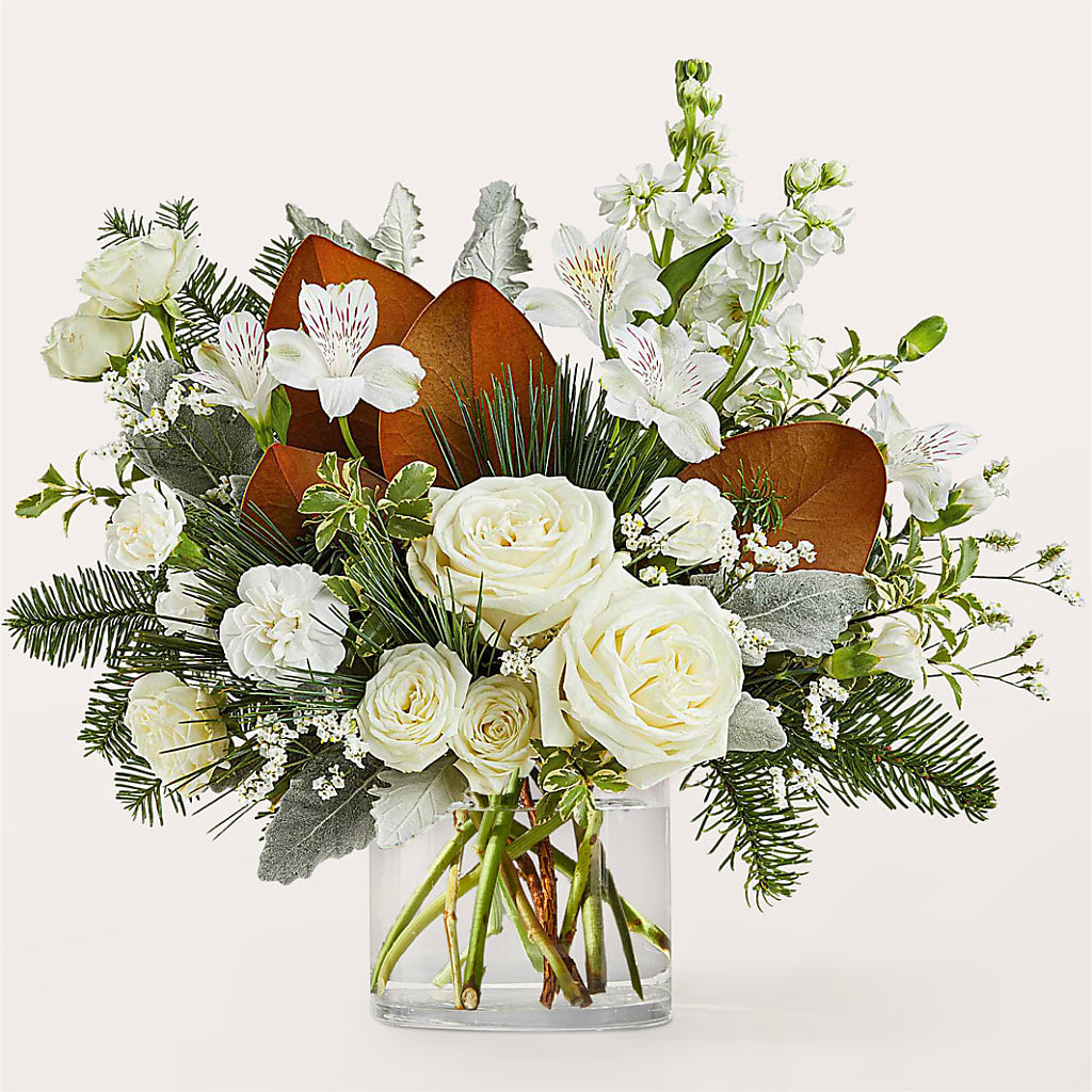 Fresh Snowfall Bouquet – ALISA'S UNIQUE DESIGNS, Spencer WV