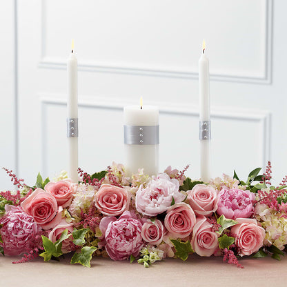 Worldwide Romance Unity Candle Arrangement – ALISA'S UNIQUE DESIGNS, Spencer WV