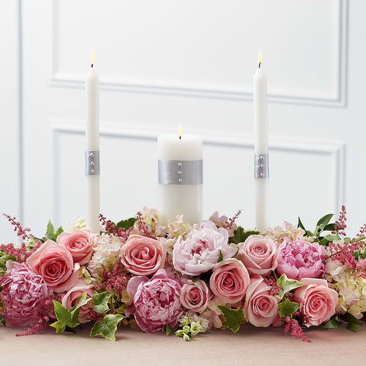 Worldwide Romance Unity Candle Arrangement – ALISA'S UNIQUE DESIGNS, Spencer WV