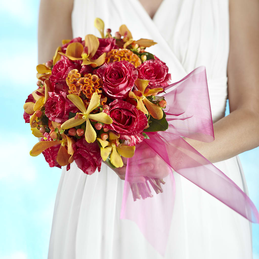 Brilliant Shades of Love Bouquet – ALISA'S UNIQUE DESIGNS, Spencer WV