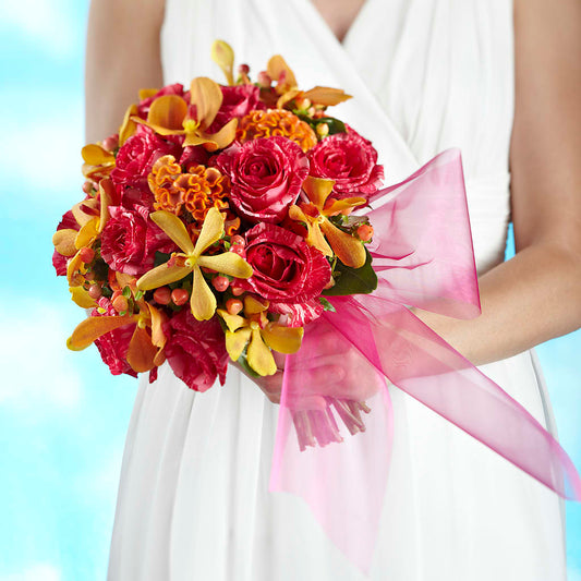 Brilliant Shades of Love Bouquet – ALISA'S UNIQUE DESIGNS, Spencer WV