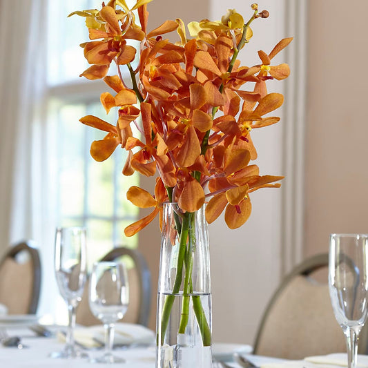 Orange Mokara Bud Vase – ALISA'S UNIQUE DESIGNS, Spencer WV