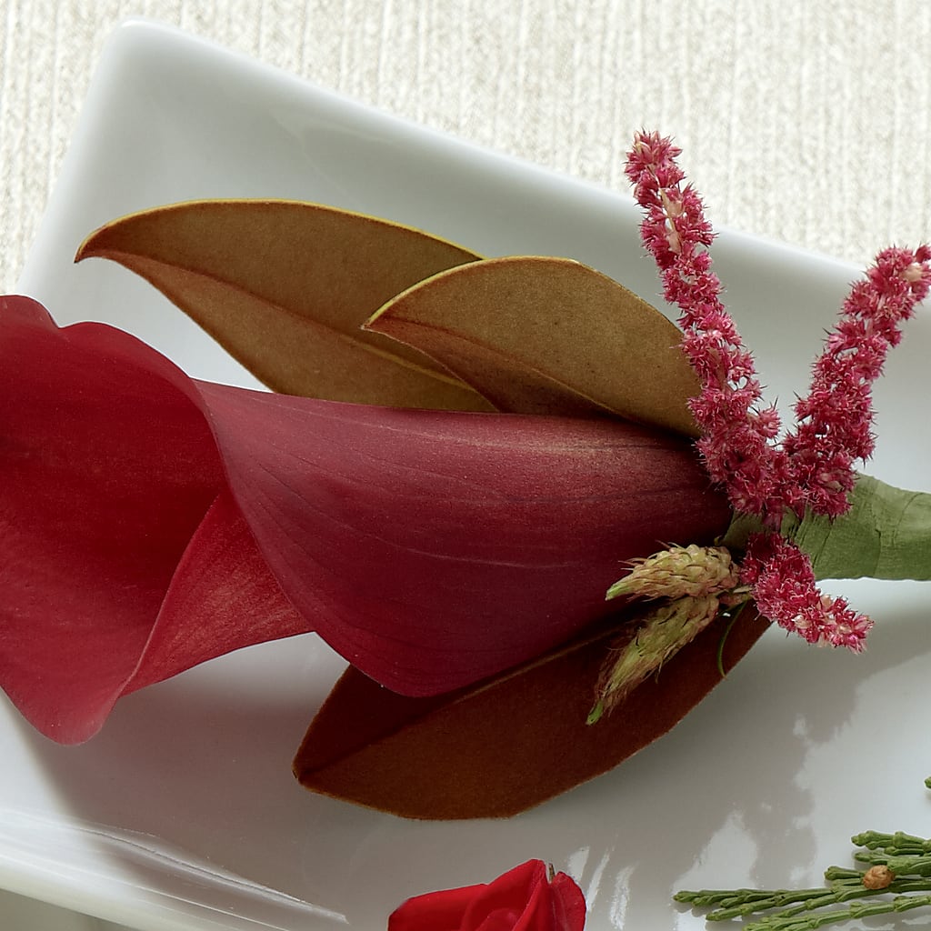 Red Calla Boutonniere – ALISA'S UNIQUE DESIGNS, Spencer WV