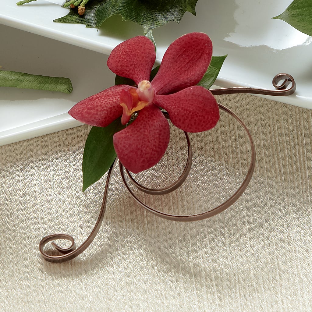 Red Mokara Boutonniere – ALISA'S UNIQUE DESIGNS, Spencer WV